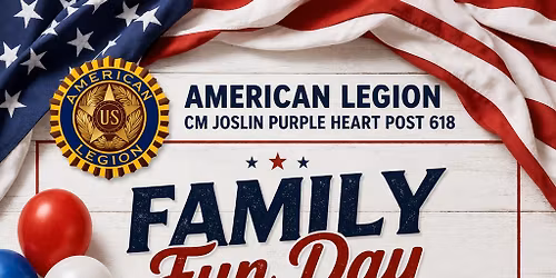 FREE FAMILY FUN DAY, OPEN TO THE PUBLIC