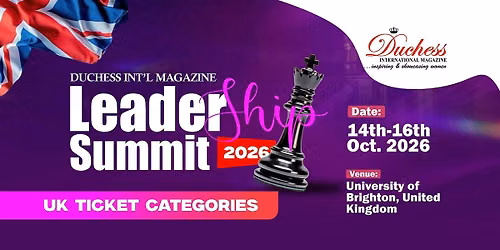 Duchess International Magazine Leadership Summit 2026