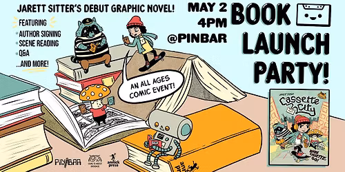 Ready, Cassette, Go! BOOK LAUNCH PARTY!