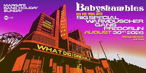 Babyshambles \u2018What Did I Dream?\u2019 at Dreamland, Margate