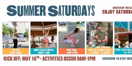Summer Saturdays 2026 Kick Off 
