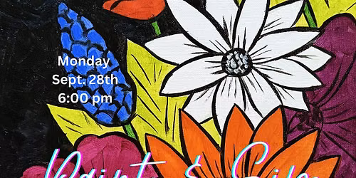 Fall Flowers Paint Party