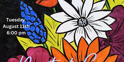Fall Flowers Paint Party