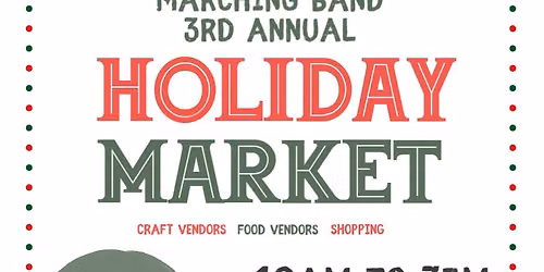 3rd Annual Holiday Market Craft and Vendor Event