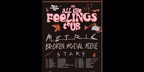 Metric, Broken Social Scene & Stars Washington Tickets