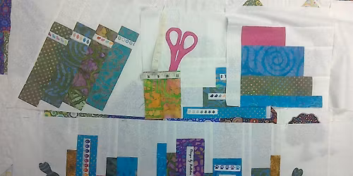 Applique Bookshelf Quilt PART TWO