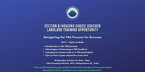 October Landlord Training (Part 1) - Navigating the Process for $uccess
