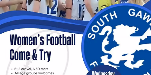 Women\u2019s Football Come & Try @ SGFC