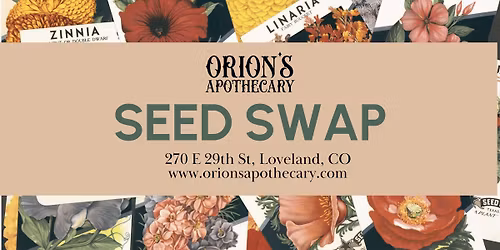 Seed Swap at Orion's Apothcary