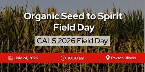 Organic Seed to Spirit Field Day