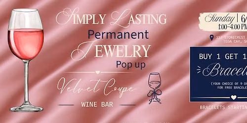 Velvet Coupe Permanent Jewelry Pop Up