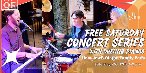 Saturday Night Concert Series featuring Dueling Pianos