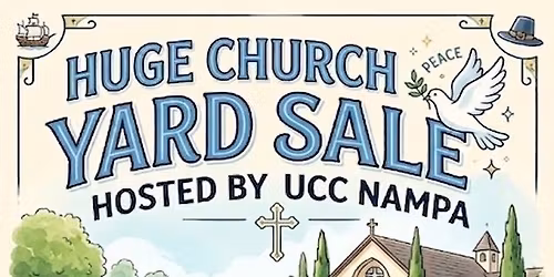 HUGE CHURCH YARD SALE