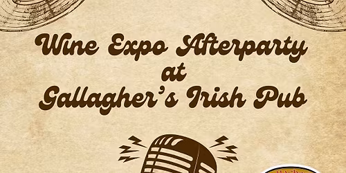 WINE EXPO AFTERPARTY ft John\u2019s Attic @ Gallagher\u2019s