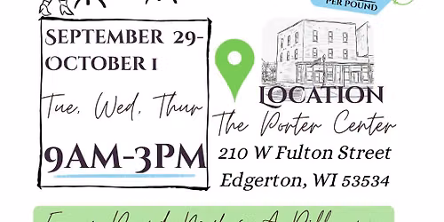Edgerton Outreach Clothing Dig | September