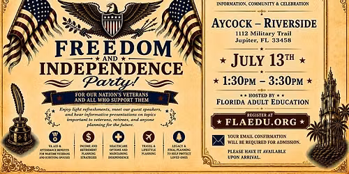 \ud83c\uddfa\ud83c\uddf8 Freedom & Independence Party | Registration Required