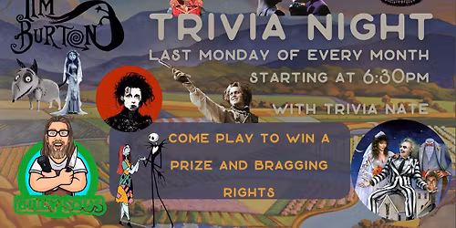 Tim Burton Trivia w\/ Trivia Nate!