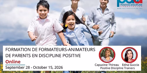 Discipline Positive - Formation de Facilitateurs Parents