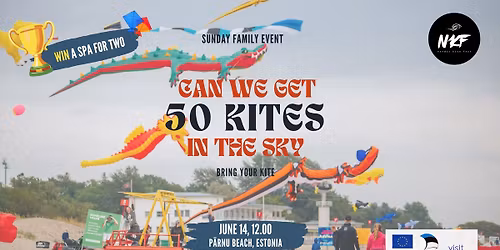 \ud83e\ude81 50 Kites in the Sky \u2013 Sunday Family Kite Day in Nordic Kite Fest