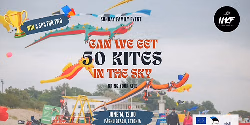 \ud83e\ude81 50 Kites in the Sky \u2013 Sunday Family Kite Day in Nordic Kite Fest