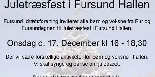 Juletr\u00e6sfest i Fursund Hallen