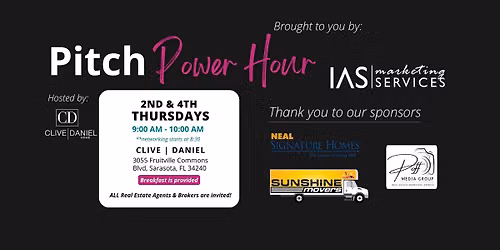 *REALTOR\u00ae ONLY* Pitch Power Hour! 