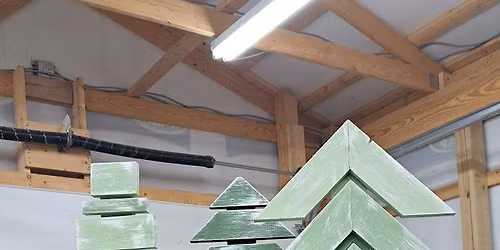 Scrappy Christmas Trees, Single or Set