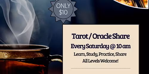 Tarot & Tea - Tarot \/ Oracle Share - Every Saturday! The Red Barn in Durham - EVERY SATURDAY! 10 -12