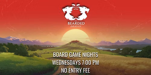 BOARD GAME NIGHT! \u2022 WEEKLY EVENT