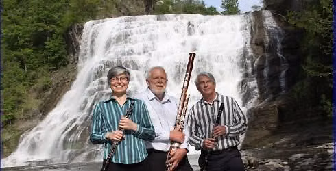 The Unitarian Universalist Church of Cortland presents  KURO WINDS Classical Woodwind Trio 