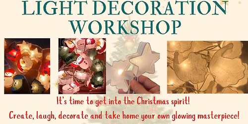 Christmas Lights Decoration Painting Workshop