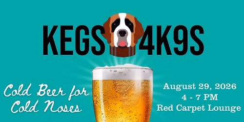 Kegs 4 K9s 2026