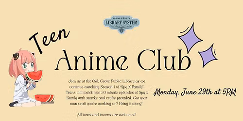 Teen Anime Club