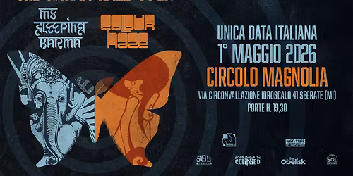 MY SLEEPING KARMA + COLOUR HAZE dal vivo al Circolo Magnolia