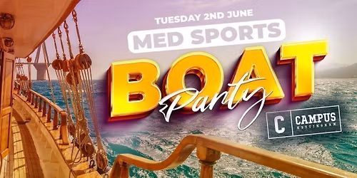 Med Sports Summer Boat Party