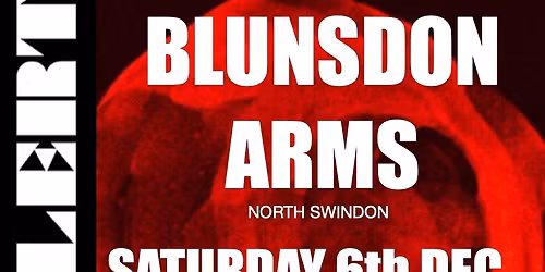 Sonic Alert at The Blunsdon Arms