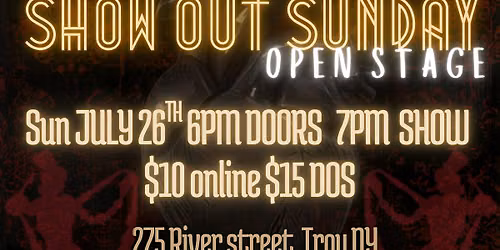 BadHeart Burlesque Show-Out-Sunday: Open Stage!