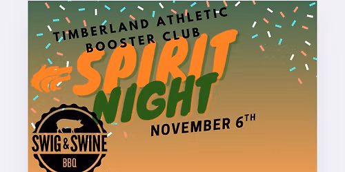 Timberland Athletic Booster Club Spirit Night