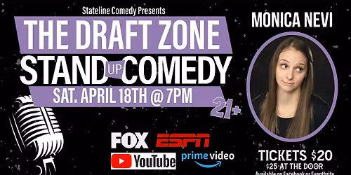 Monica Nevi LIVE!!! At The Draft Zone Comedy Club In Post Falls