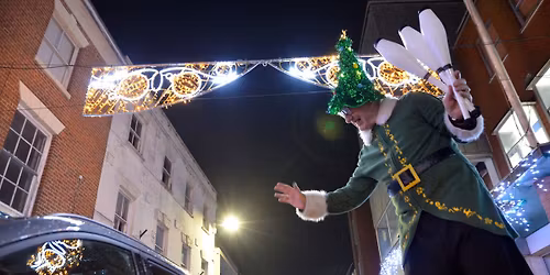 Christmas Lights Car Trail