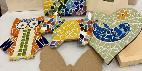 Choose-Your-Base Mosaic craft workshop  in Montgomery County, Md.
