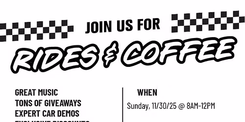 Rides & Coffee at Detail Garage Mesa