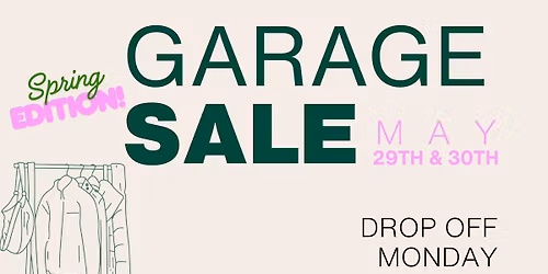 GOS Garage Sale - 2026 Spring Edition!