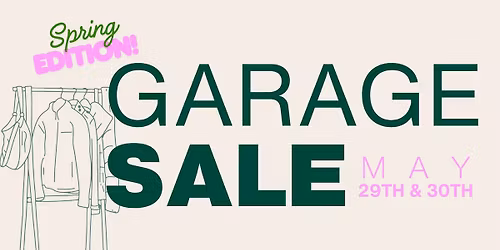 GOS Garage Sale - 2026 Spring Edition!