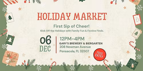 Holiday Market & FREE Santa Pictures for Kids & Pets!