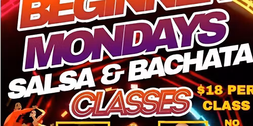 Beginner Mondays Salsa & Bachata Classes