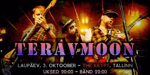 Rock Saturday: TERAVMOON @ The Krypt, Tallinn \ud83e\udd87
