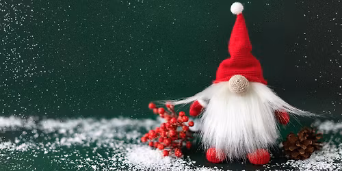 Needle Felted - Small Holiday Gnome