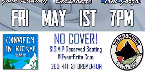 First Friday Live Comedy Show at Dog Days Brewing!