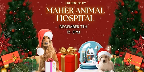 Santa Paws Dog Show II sponsored by Maher Animal Hospital 